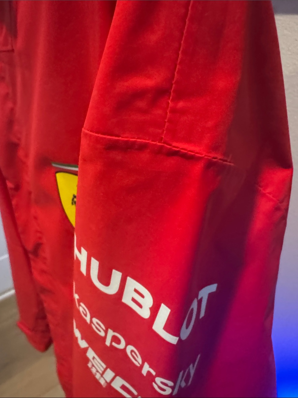 Puma Red Ferrari-Branded Performance Jacket - Picture 5 of 7